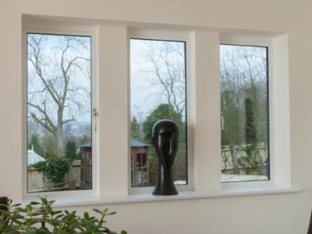 Aluminium window detail