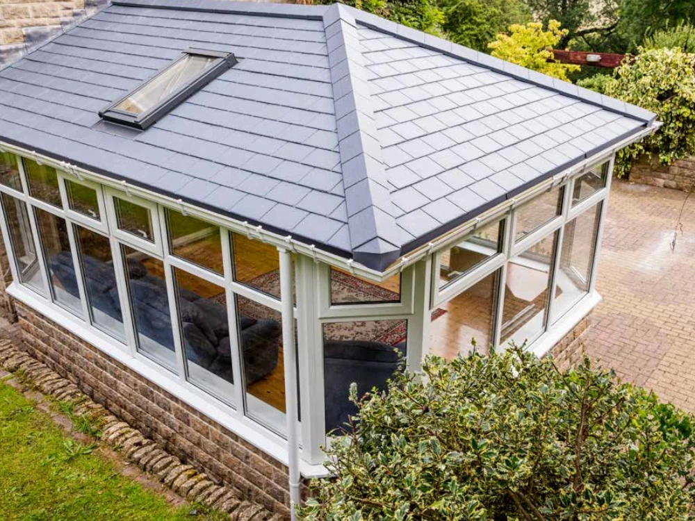 Existing conservatory roof detail