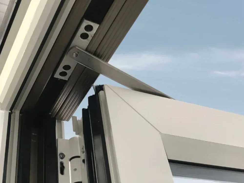 Bifold doors opening to a garden