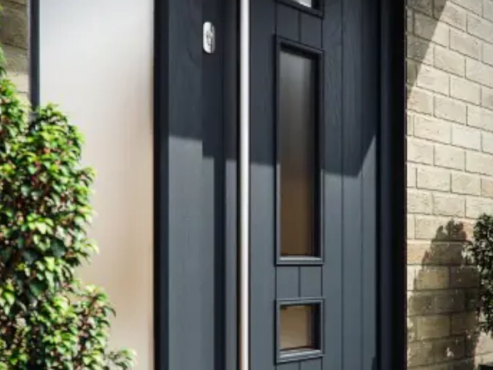 Composite entrance door