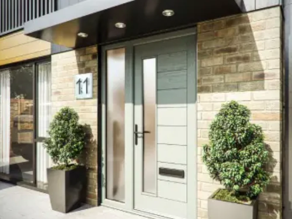 Composite door detail