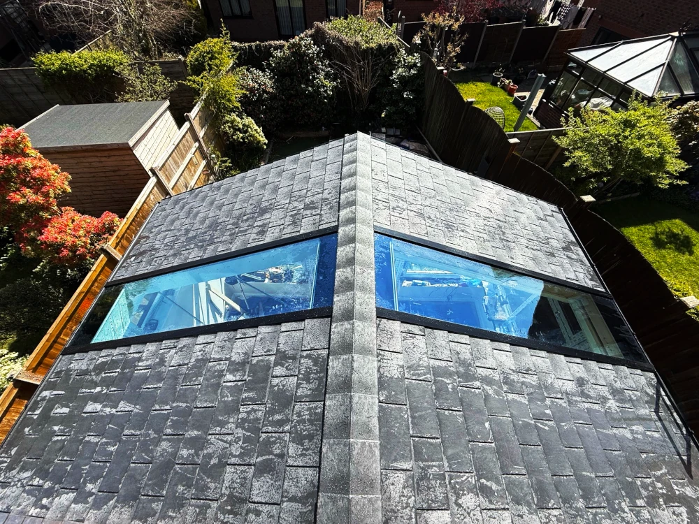 ecoframe conservatory roof internal finish