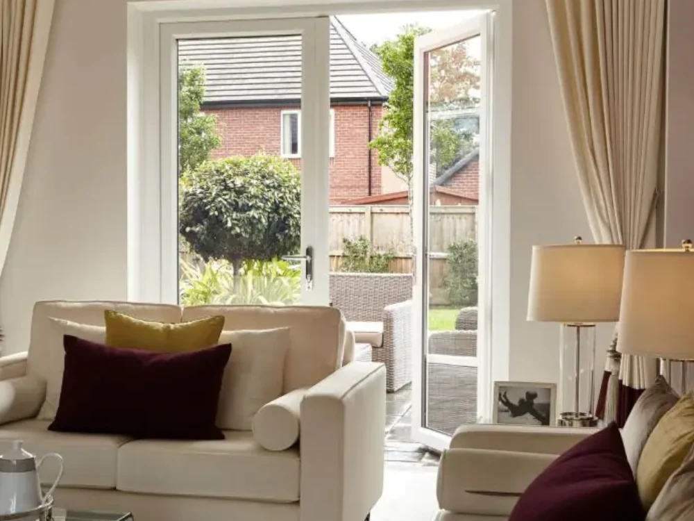 French door detail