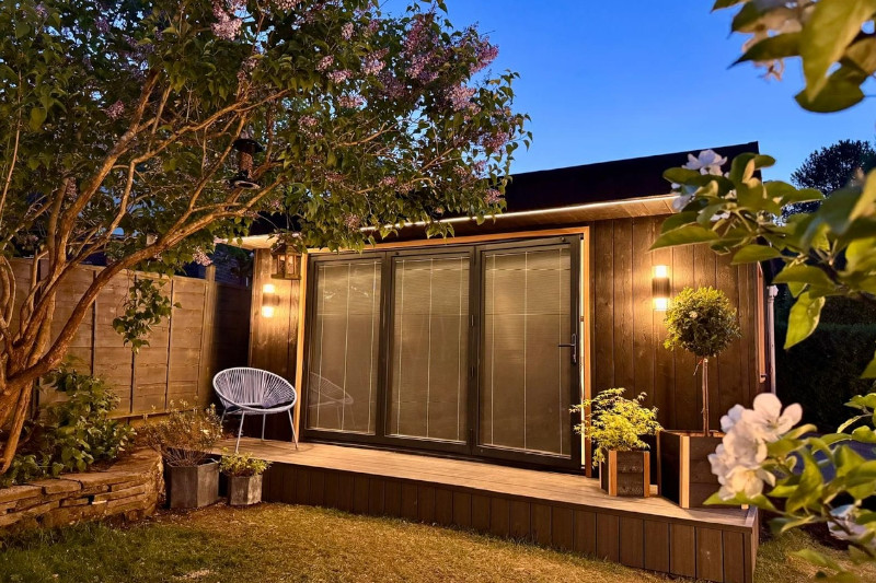 Eco garden room exterior