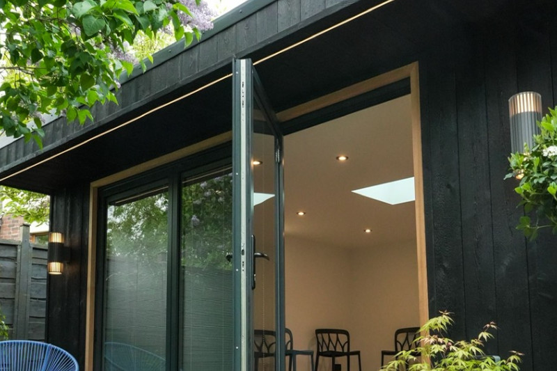 Eco garden room exterior
