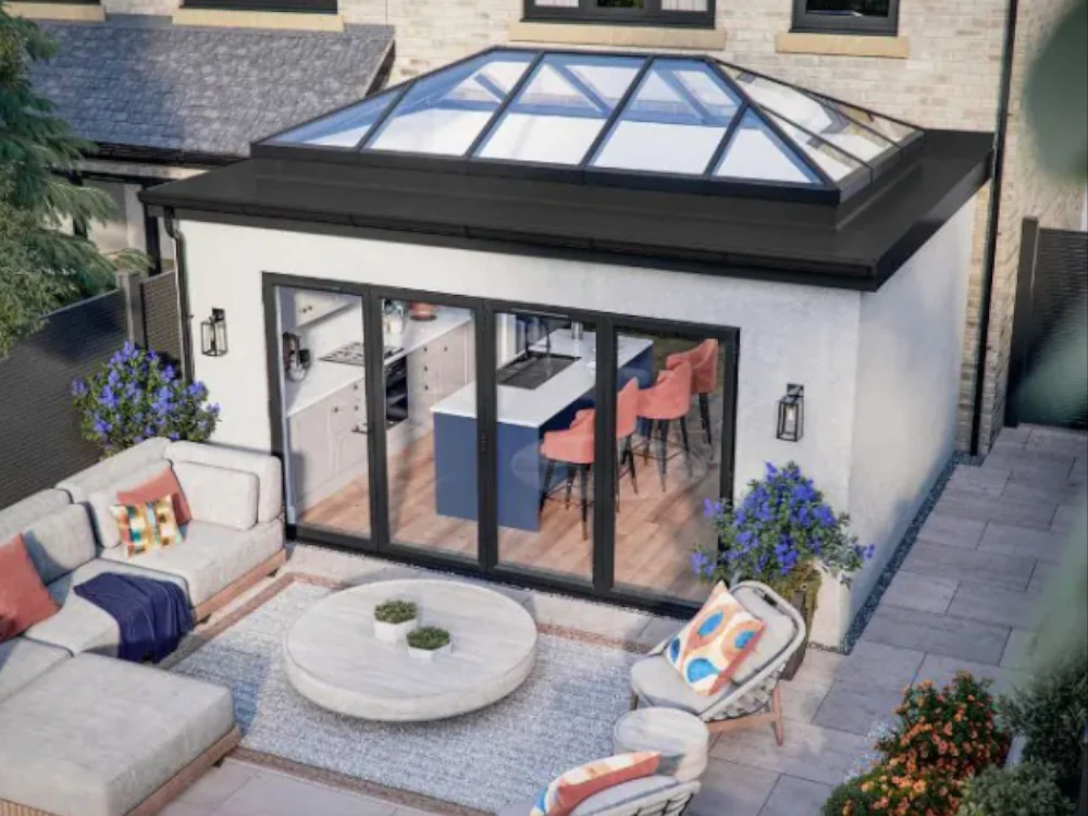 Rooflight bringing natural light into a home