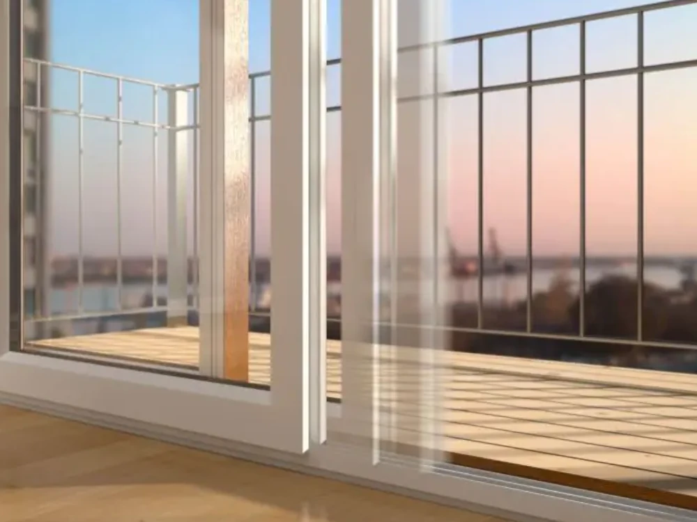 Sliding door detail