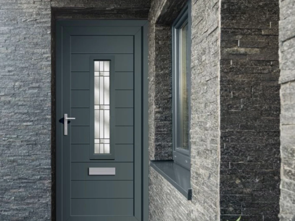 uPVC door detail